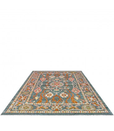 قالیچه دستبافت سه متری سلطان آباد کد SA599- ابعاد 149*201