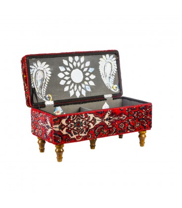 Hand Knotted Puff Ref P27- 90*40