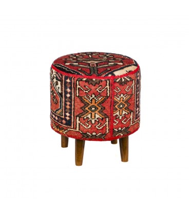 Hand Knotted Puff Ref P22