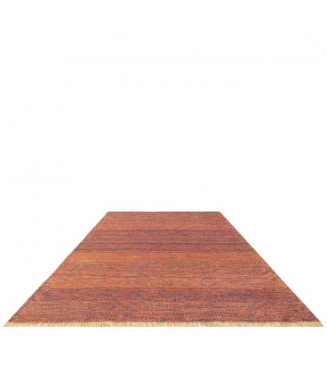 فرش دستبافت یک متری تخت باف کد F31- ابعاد 86*130