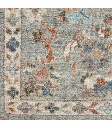 قالیچه دستبافت سه متری سلطان آباد کد SA606- ابعاد 163*173