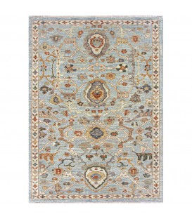 قالیچه دستبافت سه متری سلطان آباد کد SA607- ابعاد 144*200