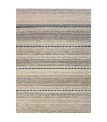 فرش دستبافت یک و نیم متری تخت باف کد F27- ابعاد 99*148