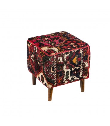 Hand Knotted Puff Ref P25