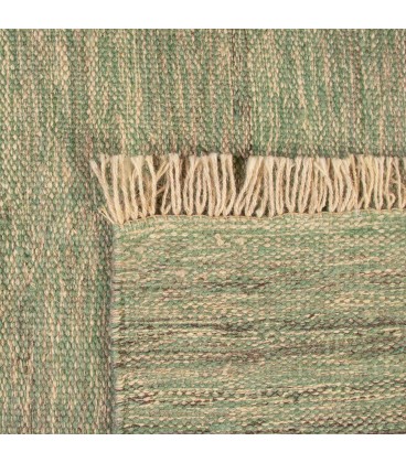 فرش دستبافت یک و نیم متری تخت باف کد F30- ابعاد 100*145