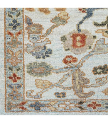 قالیچه دستبافت سه متری سلطان آباد کد SA668- ابعاد 140*190