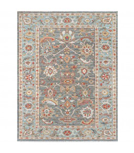 فرش دستبافت شش متری سلطان آباد کد SA684- ابعاد 208*306