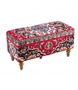 Hand Knotted Puff Ref P28- 90*40