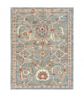 قالیچه دستبافت سه متری سلطان آباد کد SA718 - ابعاد 139*219