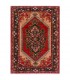 فرش دستبافت دو متری هریس کد NO291- ابعاد 113*186