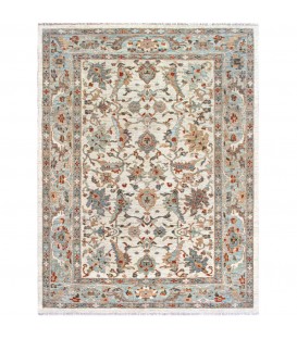 فرش دستبافت شش متری سلطان آباد کد SA676-ابعاد 214*287