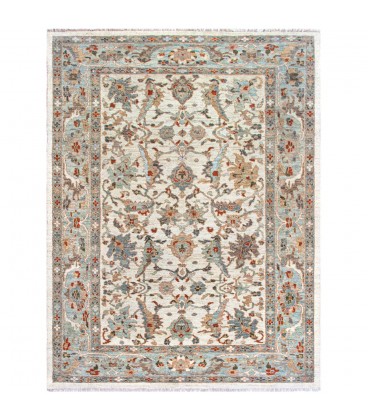 فرش دستبافت شش متری سلطان آباد کد SA676-ابعاد 214*287