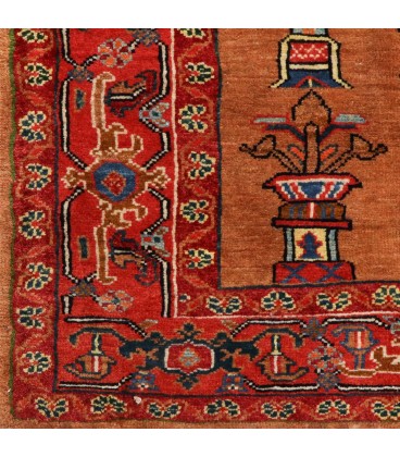 فرش دستبافت ذرع و نیم هریس کد NO295- ابعاد 113*173