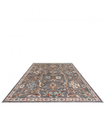قالیچه دستبافت سه متری سلطان آباد کد SA687-ابعاد 150*196