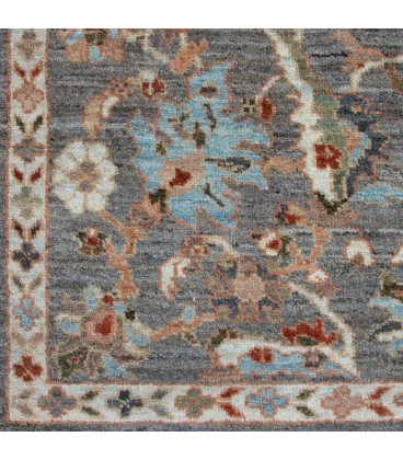 قالیچه دستبافت سه متری سلطان آباد کد SA687-ابعاد 150*196