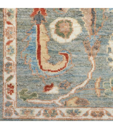 قالیچه دستبافت سه متری سلطان آباد کد SA718 - ابعاد 139*219