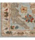کناره دستبافت سلطان آباد کد SA717 - ابعاد 75*288