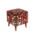 Hand Knotted Puff Ref P37