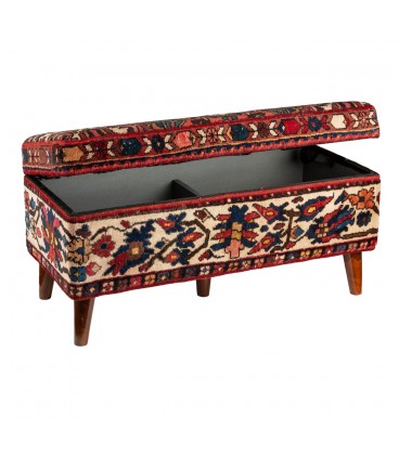 Hand Knotted Puff Ref P32- 90*40