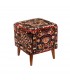 Hand Knotted Puff Ref P38