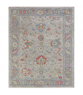 فرش دستبافت هفت متری سلطان آباد کد SA747- ابعاد 223*320