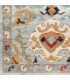 کناره دستبافت سلطان آباد کد SA759 - ابعاد 76*334