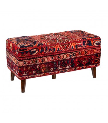Hand Knotted Puff Ref P36- 90*40