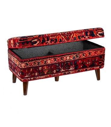 Hand Knotted Puff Ref P36- 90*40