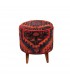 Hand Knotted Puff Ref P40