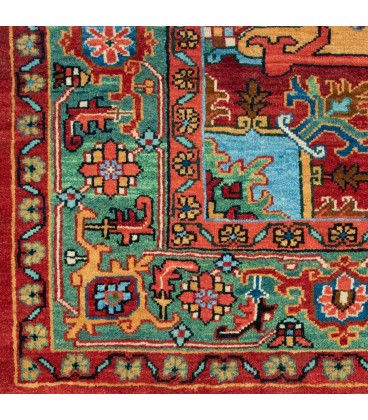 فرش دستبافت شش متری هریس کد NO317- ابعاد 215*302