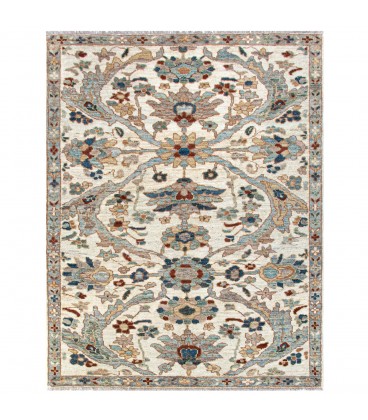 قالیچه دستبافت سه متری سلطان آباد کد SA767- ابعاد 137*189