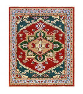 قالیچه دستبافت سه و نیم متری هریس کد NO330 - ابعاد 165*207