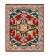 قالیچه دستبافت سه و نیم متری هریس کد NO330 - ابعاد 165*207