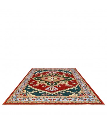 قالیچه دستبافت سه و نیم متری هریس کد NO330 - ابعاد 165*207