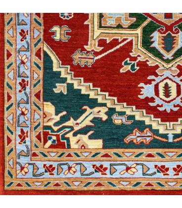 قالیچه دستبافت سه و نیم متری هریس کد NO330 - ابعاد 165*207
