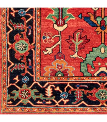 فرش دستبافت ذرع و نیم هریس کد NO333- ابعاد 101*145