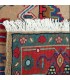 قالیچه دستبافت دو متری هریس کد NO331- ابعاد 110*180