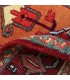 کناره دستبافت هریس کد NO332-ابعاد 150*86