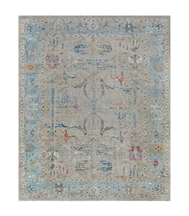 فرش دستبافت دوازده و نیم متری سلطان آباد کد SA789- ابعاد 318*395