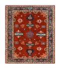 قالیچه دستبافت سه متری هریس کد NO311 - ابعاد 165*200