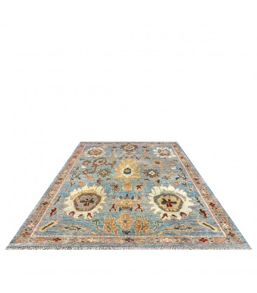 قالیچه دستبافت سه متری سلطان آباد کد SA825- ابعاد 150*201