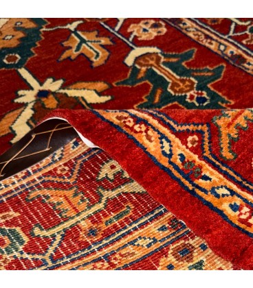 فرش دستبافت ذرع و نیم هریس کد NO323- ابعاد 97*151