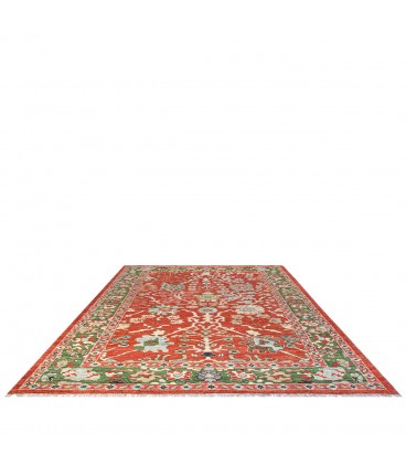 فرش دستبافت شش متری سلطان آباد کد SA809- ابعاد 200*297