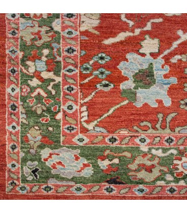 فرش دستبافت شش متری سلطان آباد کد SA809- ابعاد 200*297