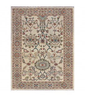 فرش دستبافت شش متری سلطان آباد کد SA838- ابعاد 210*311