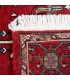 فرش دستبافت ذرع و نیم هریس کد NO346- ابعاد 100*142
