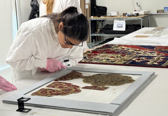 فرش شناسی با خانم دکتر جعفری